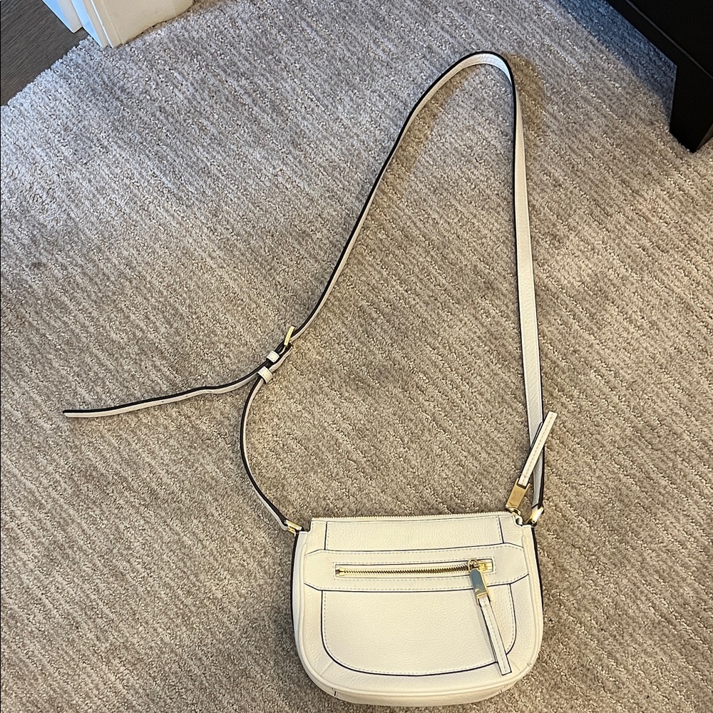 Michael Kors White Crossbody Bag